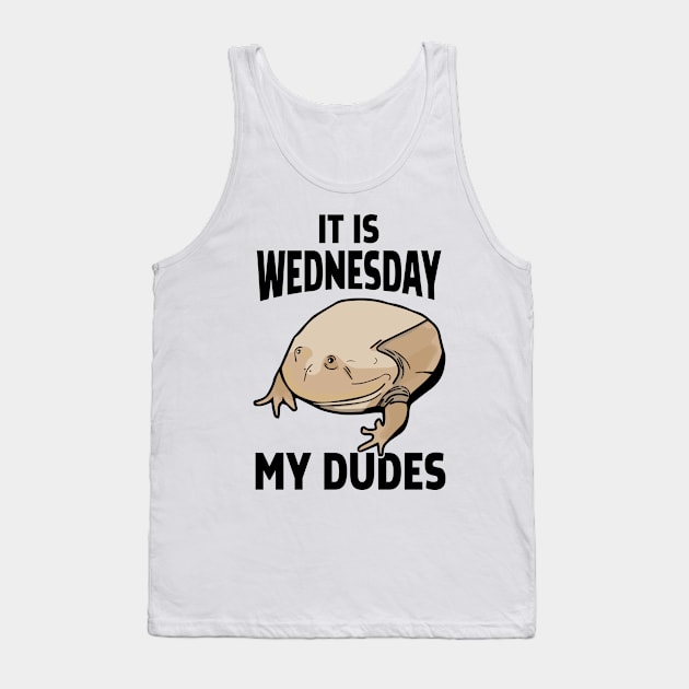 It Is Wednesday My Dudes Tank Top by Tobias Store